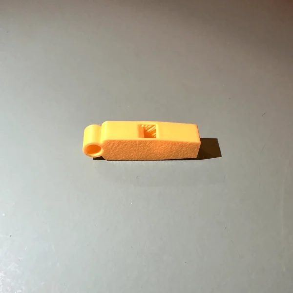 Extremely loud whistle